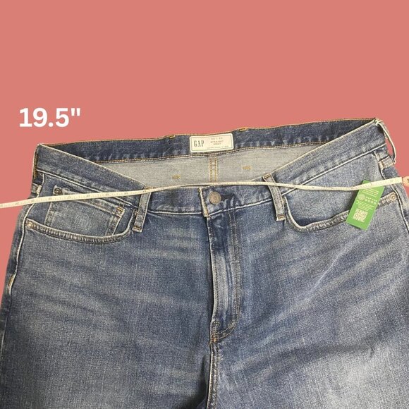 GAP Men’s 38x30 Straight Leg Blue Jeans – Classic Everyday Denim - Picture 5 of 11